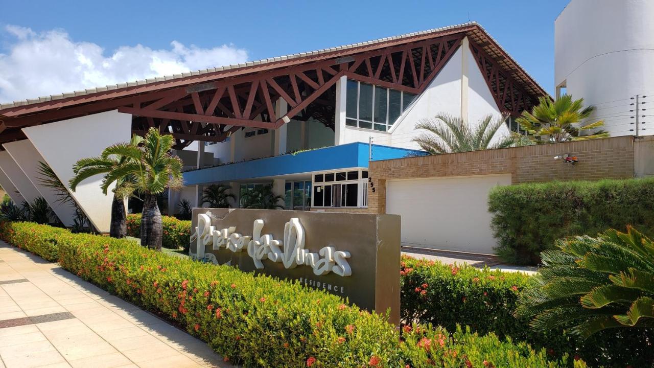 Paraiso Das Dunas - Apartamento A Beira Mar Com Jacuzzi - Proximo Ao Beach Park Aquiraz Zewnętrze zdjęcie