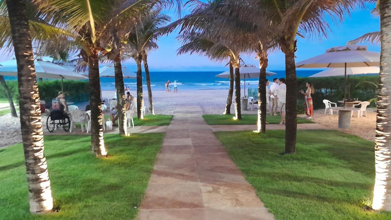 Paraiso Das Dunas - Apartamento A Beira Mar Com Jacuzzi - Proximo Ao Beach Park Aquiraz Zewnętrze zdjęcie